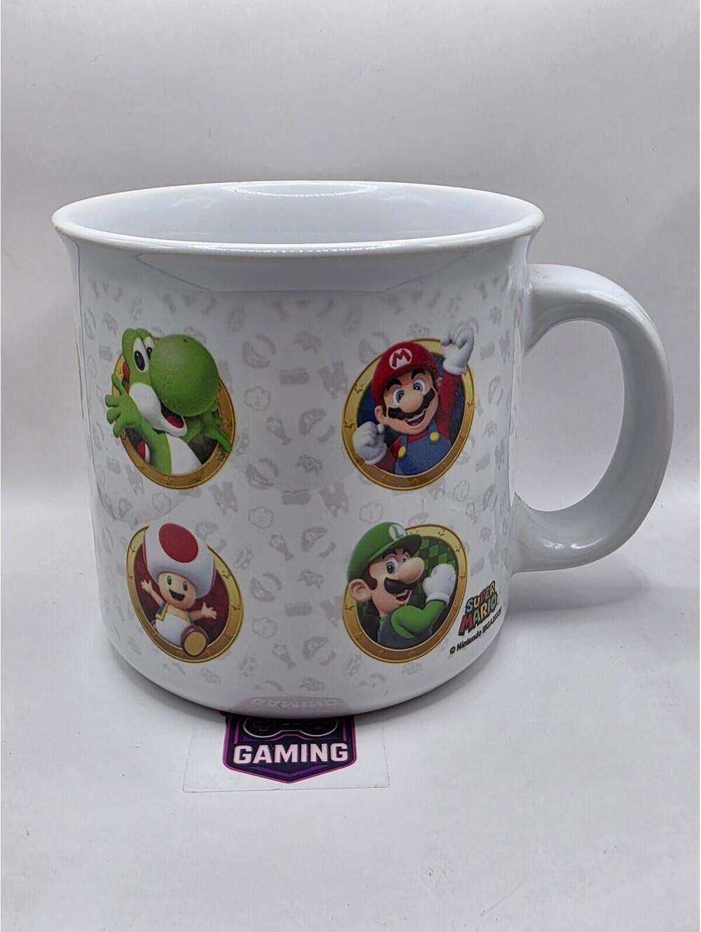Brand New!!! Super Mario Bros. Oversized Coffee Mug - 20oz - Officially Licensed